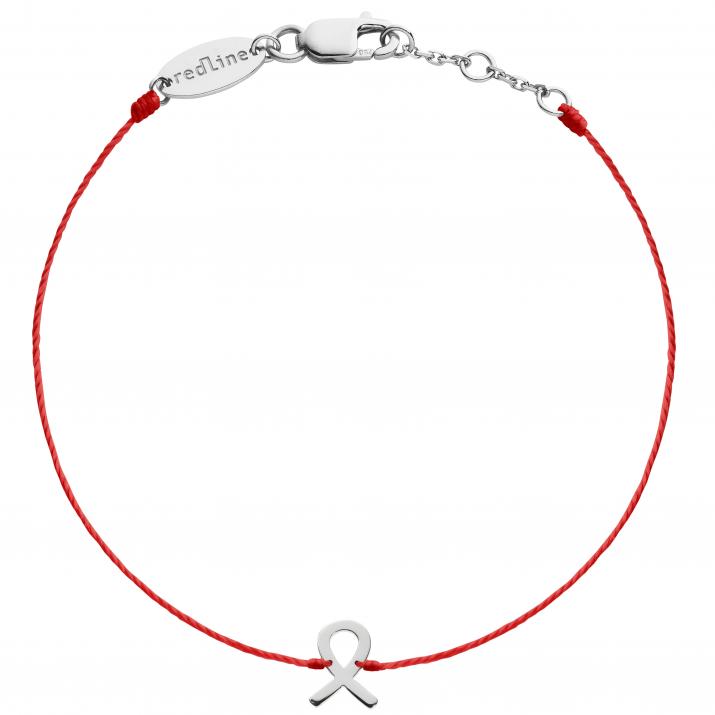 Pink Lovelink Bracelet Thread White Gold - Redline - 0++