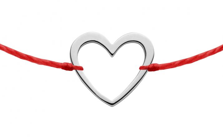 String Bracelet Ly White Gold RedLine Jewelry - Redline