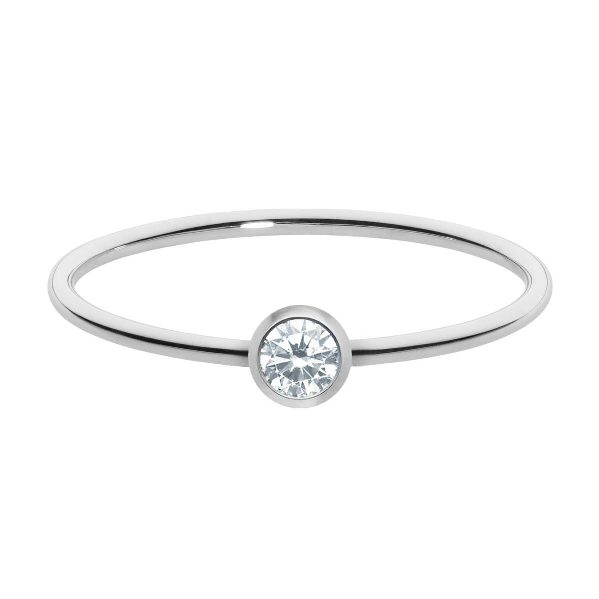 White gold bezel sales setting