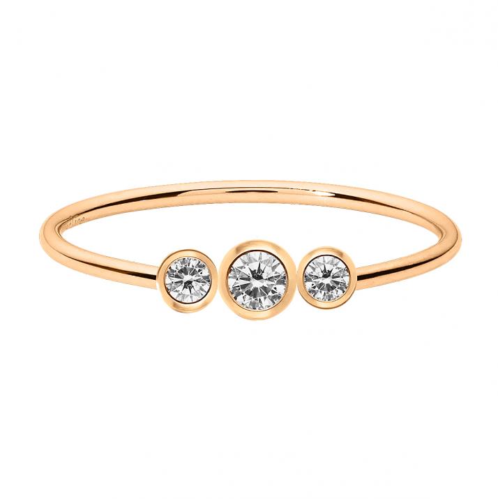 Si Eternity Ring Rose Gold - Redline - 0++