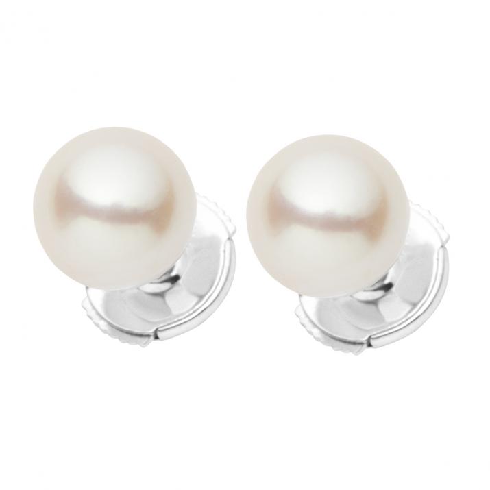 Queen Pearl earrings White Gold - Redline - 0++