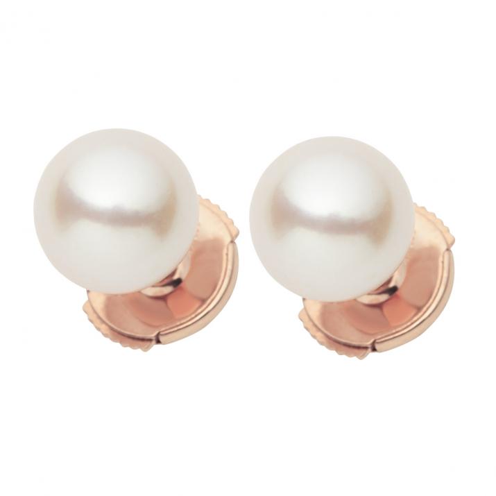 Queen Pearl earrings Rose Gold - Redline - 0++