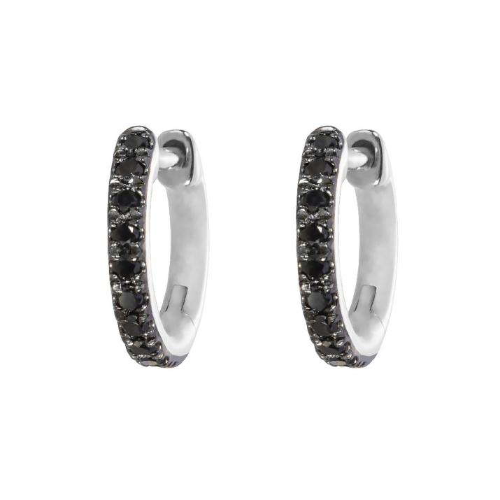 Si Joli Mini Creole Kcolor Earring White Gold - Redline - 0++