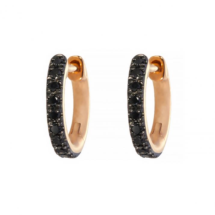 Si Joli Mini Creole Kcolor Earring Rose Gold - Redline - 0++