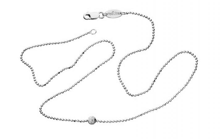 Chain Necklace Sweety One White Gold RedLine Jewelry - Redline - 0++