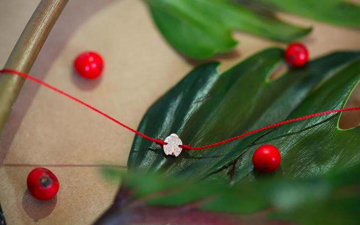 String Bracelet Coccinelle Black Gold RedLine Jewelry - Redline - 0++