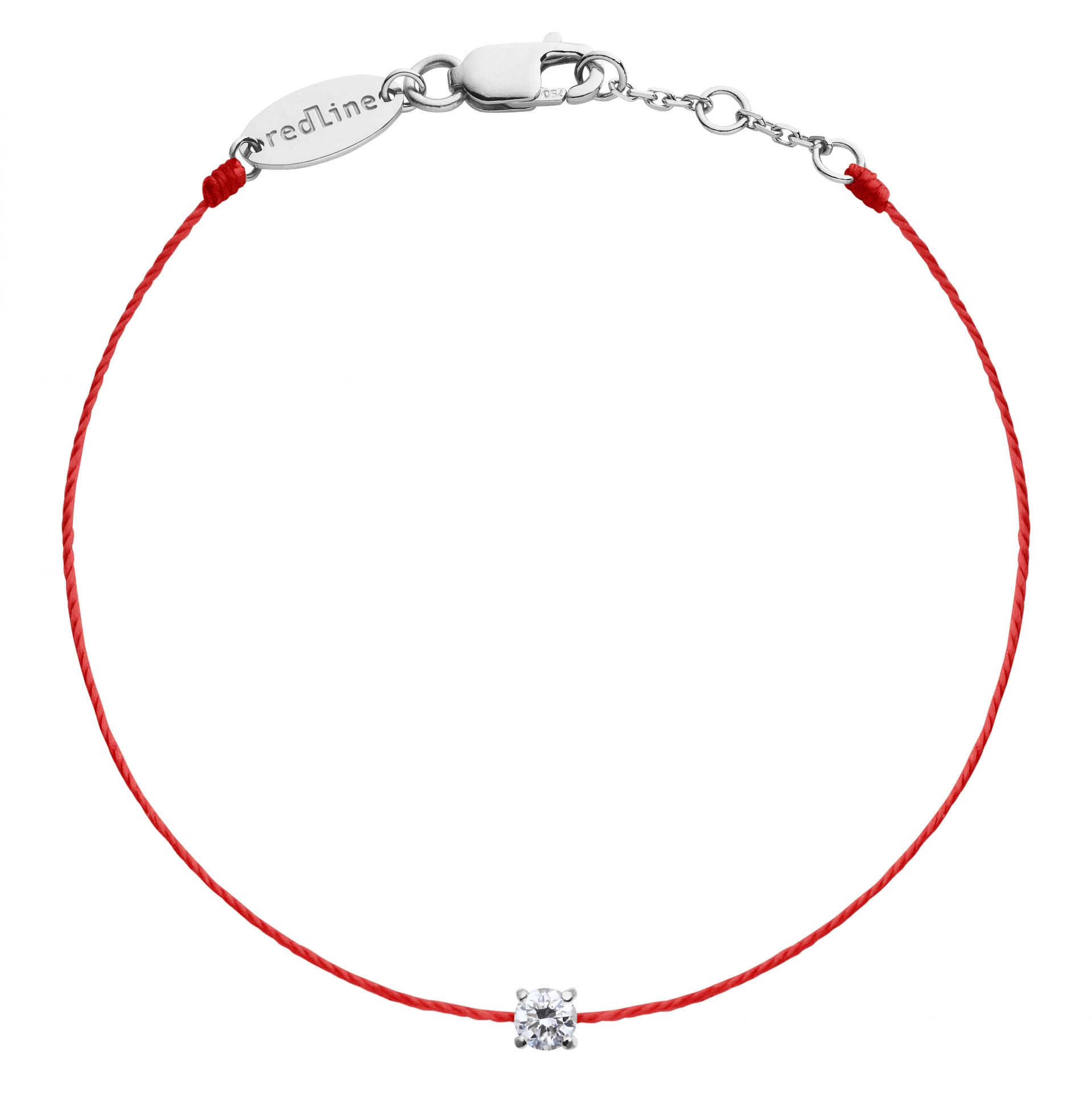 Diamond solitaire outlet string bracelet