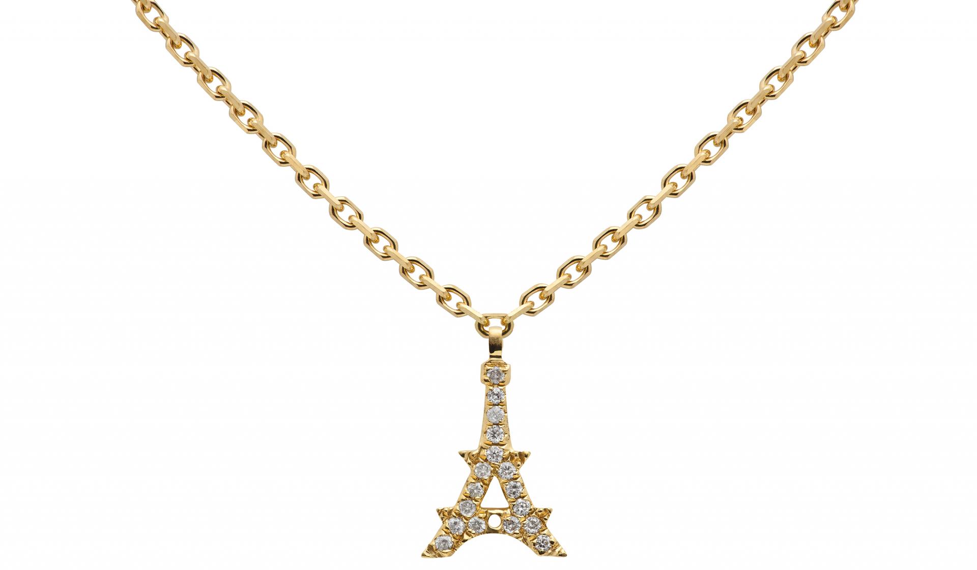 LADIES PENDANT WITH CHAIN 0.05CT ROUND DIAMOND 10K YELLOW GOLD LADIES PENDANT WITH CHAIN 0.05CT ROUND DIAMOND 10K YELLOW GOLD