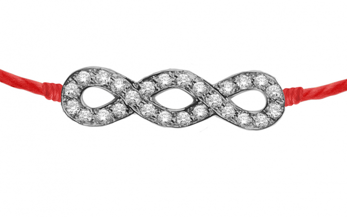 String Bracelet Trinity Black Gold RedLine Jewelry - Redline - 0++