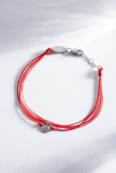 Multistring Bracelet For Women in White Gold - Redline - 0++