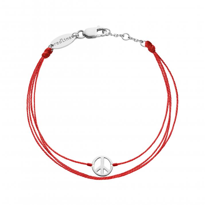 Multistring Bracelet For Women in White Gold - Redline - 0++