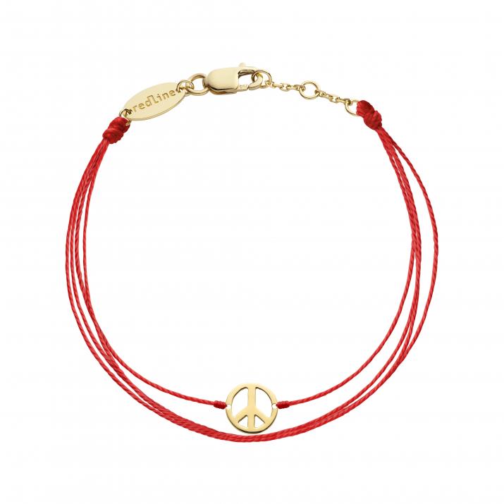 Multistring Bracelet For Women in Yellow Gold - Redline - 0++