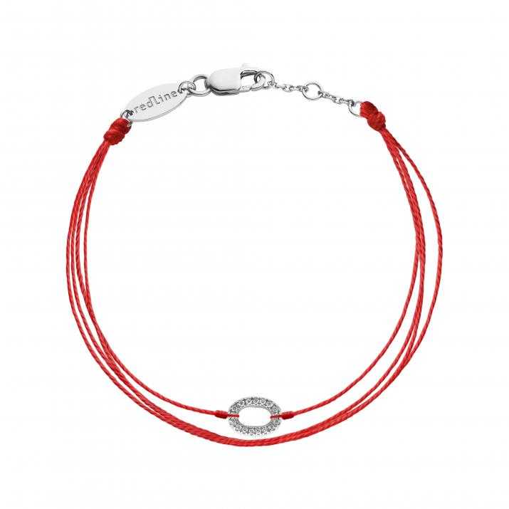 Multistrings Bracelet Mini Sacré Brodé White Gold RedLine Jewelry - Redline - 0++