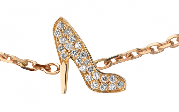 Chain Bracelet Gossip Rose Gold RedLine Jewelry - Redline - 0++