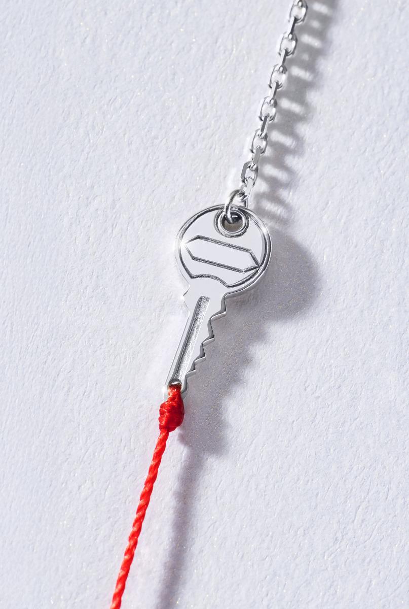 Redline Jewerly - Clé - String-Chain Bracelet For Women with 0.085