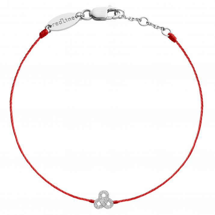 String Bracelet Méli Mélo White Gold RedLine Jewelry - Redline - 0++