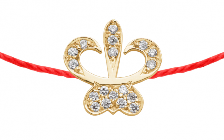 String Bracelet Lilium Yellow Gold RedLine Jewelry - Redline - 0++