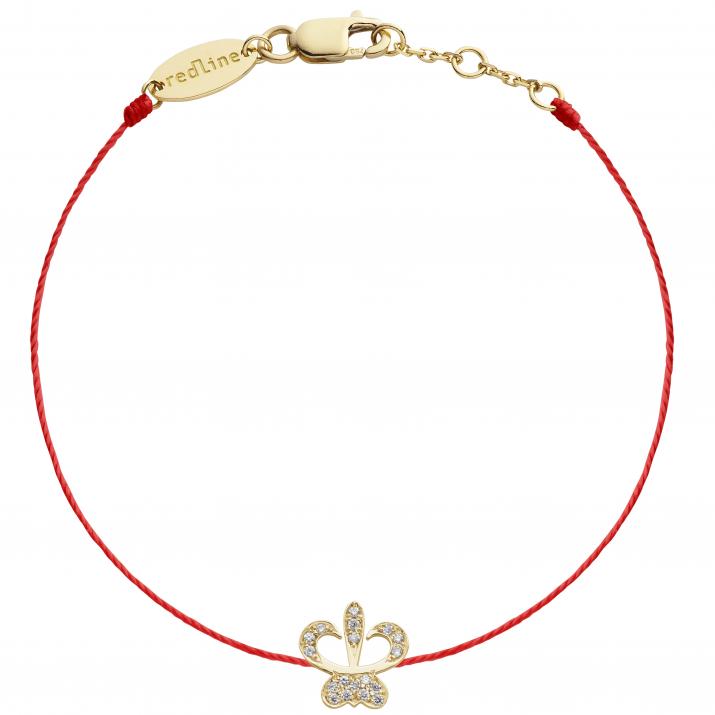 String Bracelet Lilium Yellow Gold RedLine Jewelry - Redline - 0++