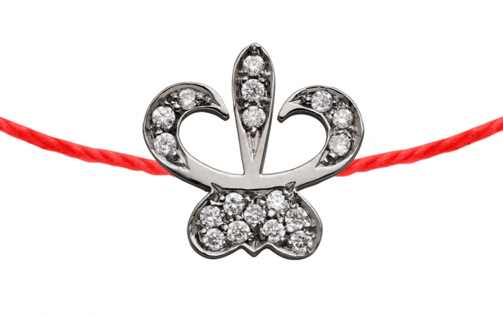 String Bracelet Lilium Black Gold RedLine Jewelry - Redline - 0++