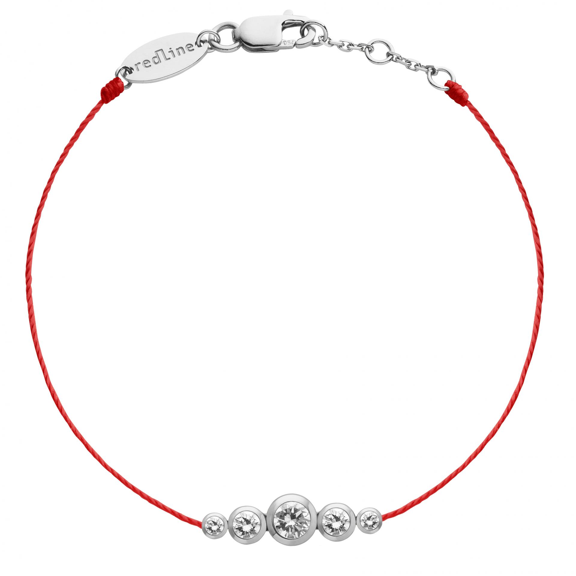 Redline Jewerly - The Five - String Bracelet For Women with 0.50ct