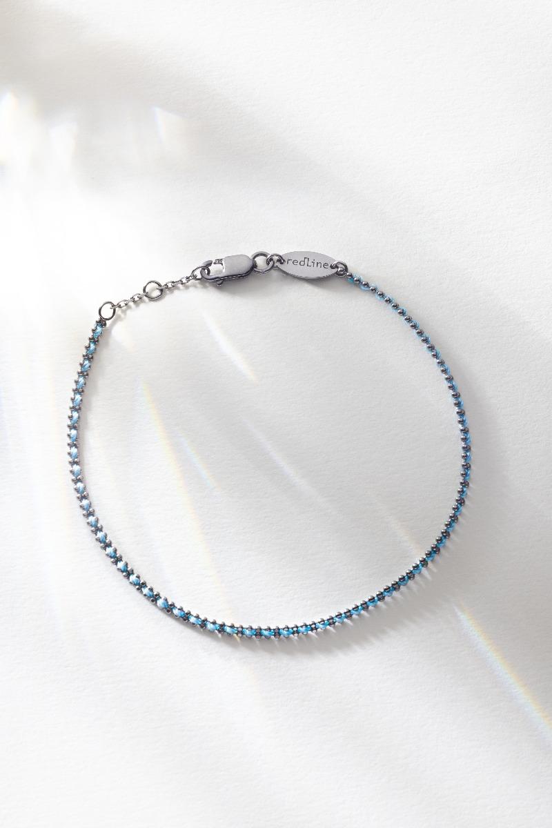 Redline Jewerly - Aurore - String Bracelet For Men in Black Gold