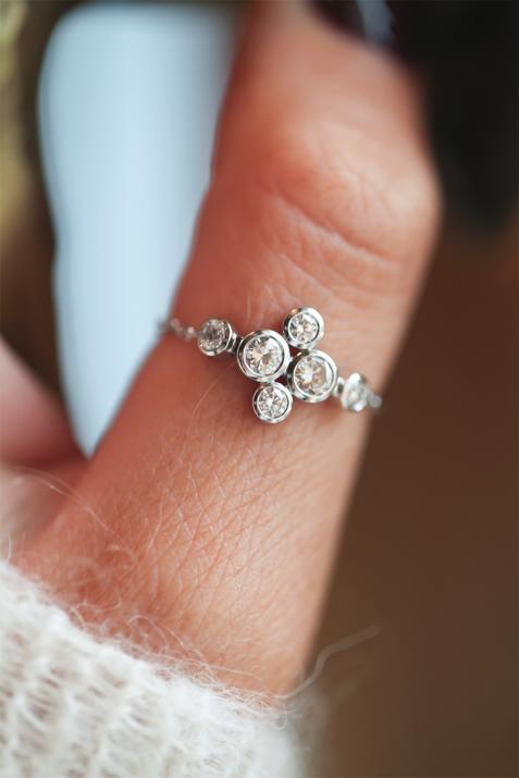 Ring The Full Chain White Gold - Redline - 0++