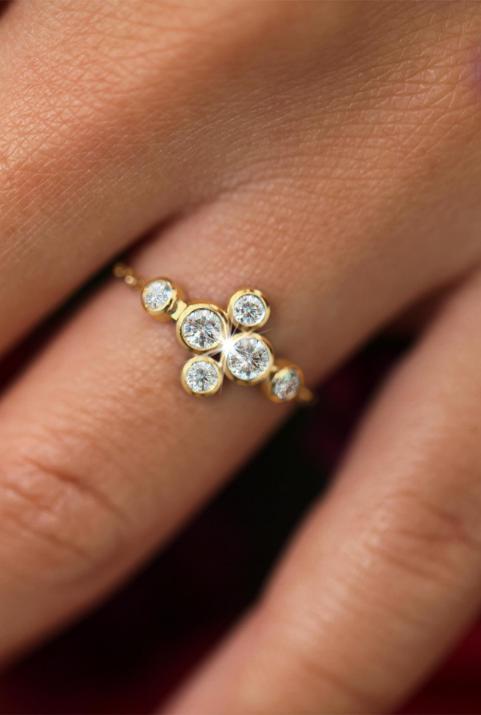 Ring The Full Chain Yellow Gold - Redline - 0++