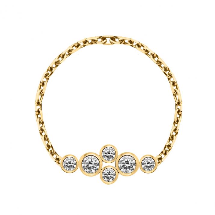 Ring The Full Chain Yellow Gold - Redline - 0++