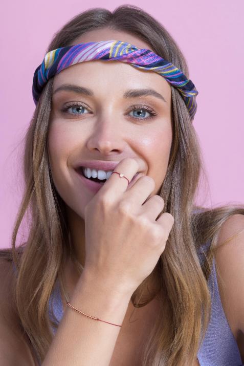 String Bracelet For Women in Yellow Gold - Redline - 0++