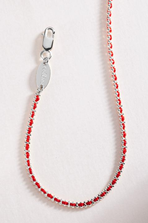 Aurore Chain bracelet White Gold - Redline - 0++