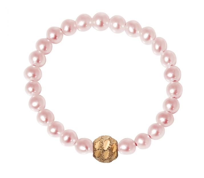 Pearl string ring Diamond & Pearl Sweety (S) Rose Gold RedLine Jewelry - Redline - 0++