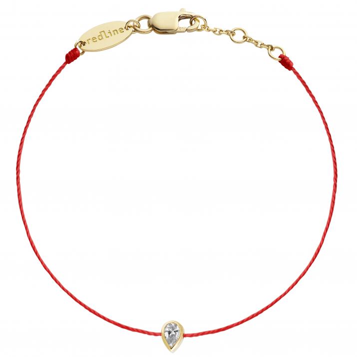 String Bracelet Sky Drop Yellow Gold RedLine Jewelry - Redline - 0++
