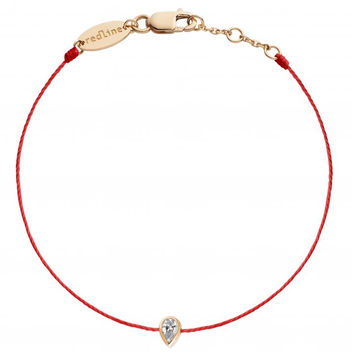String Bracelet Sky Drop Rose Gold RedLine Jewelry - Redline - 0++