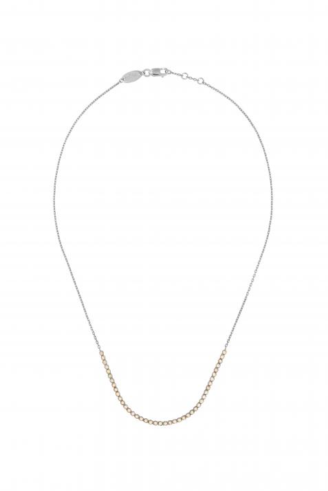 Chain Necklace Marilyn Diamonds Champages White Gold RedLine Jewelry - Redline - 0++