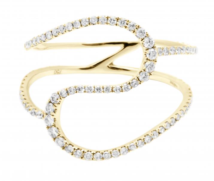 Jonc Ring Malicieuse Yellow Gold RedLine Jewelry - Redline - 0++