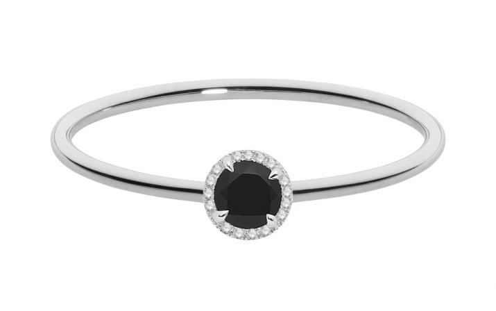Ring with 1.05ct Round Diamond in White Gold Prong Setting - Redline
