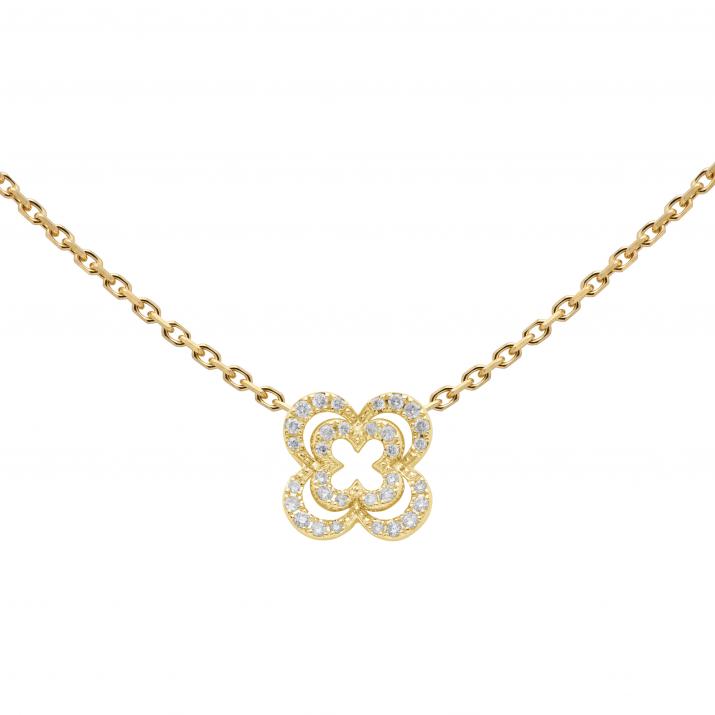 Chain Necklace Grace Yellow Gold RedLine Jewelry - Redline - 0++