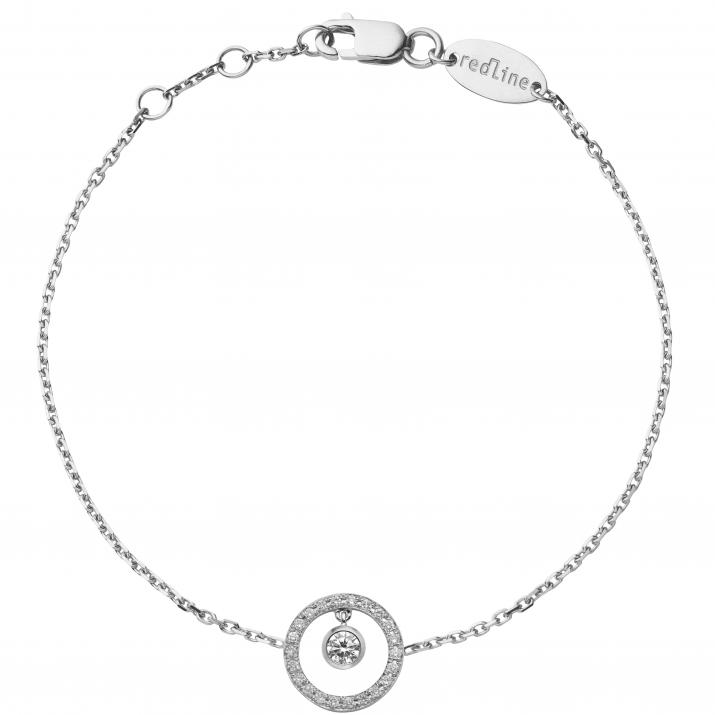 Chain Bracelet Aurelange Pure White Gold RedLine Jewelry - Redline - 0++