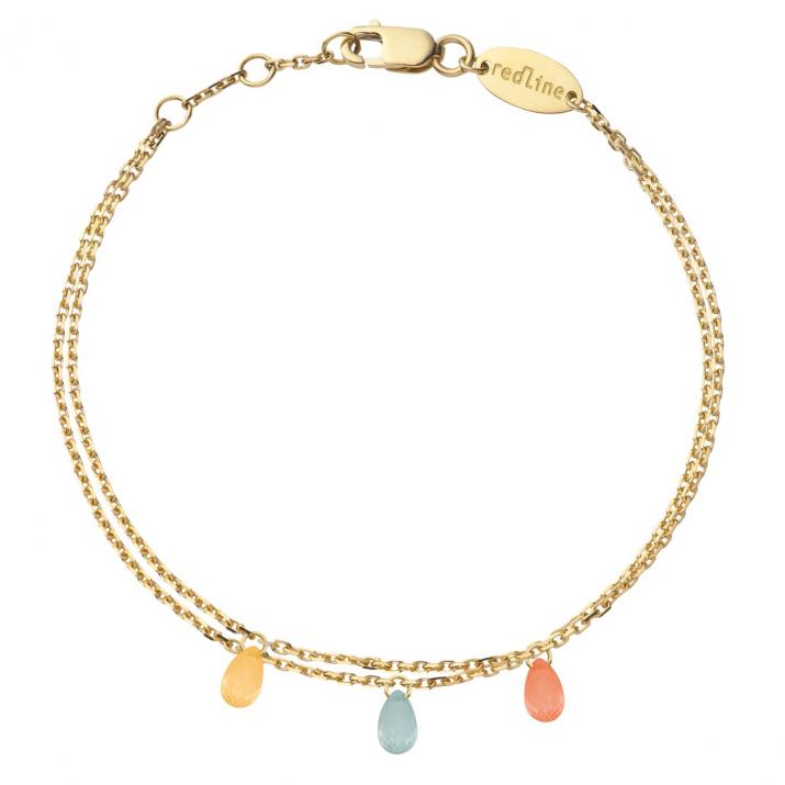 Chain Bracelet For Women in Yellow Gold - Redline - 0++