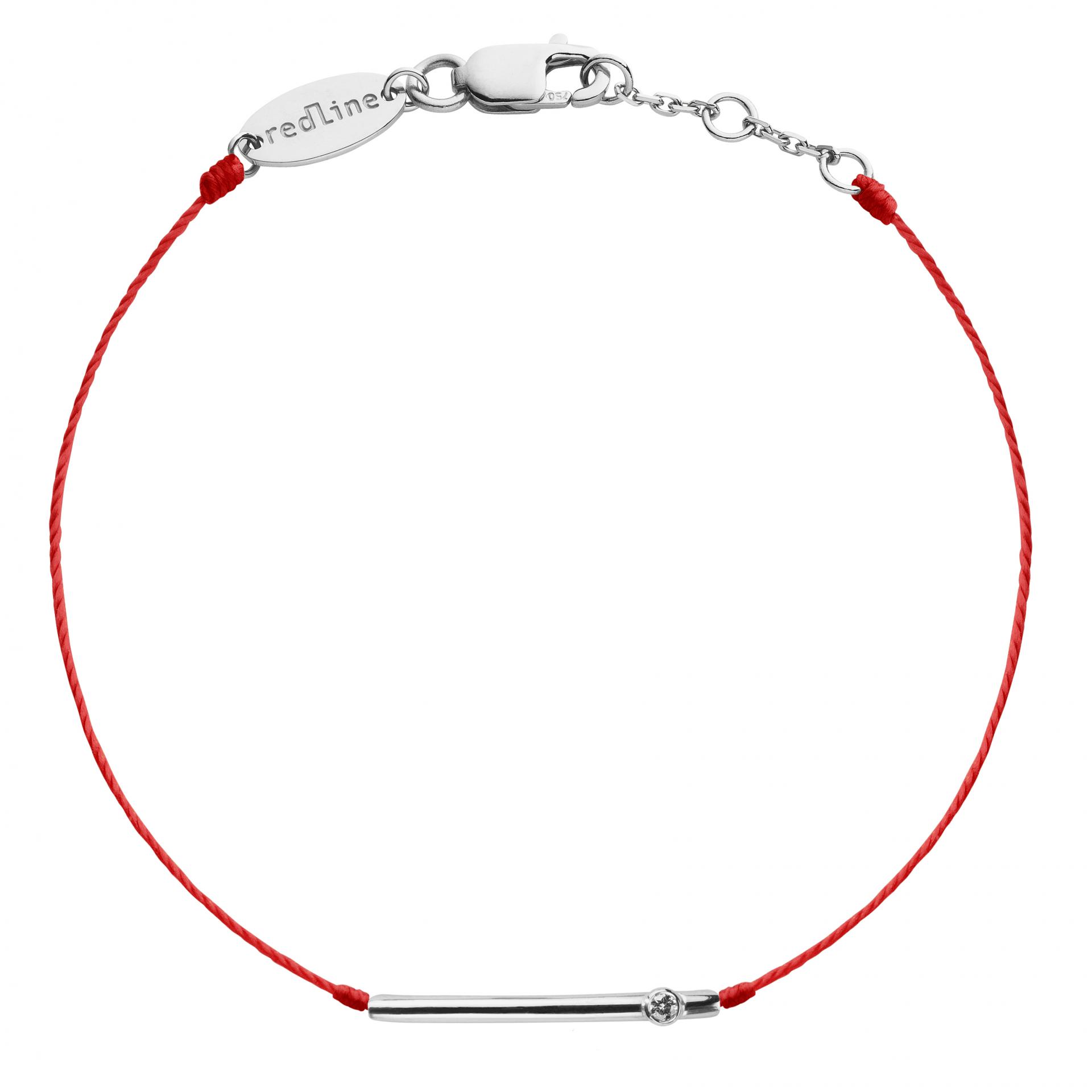 【redline】ブレスレット Redline Jewerly - Tube - String Bracelet For Women with 0.05ct
