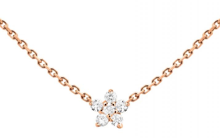 Nova Chain Necklace Pink Gold - Redline