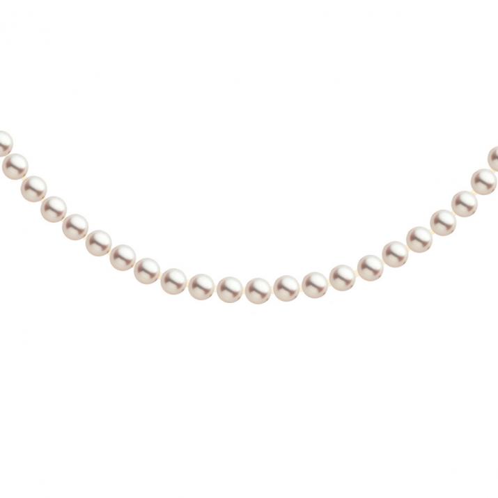 Avakoya Pearl Necklace with rose gold clasp - Redline - 0++