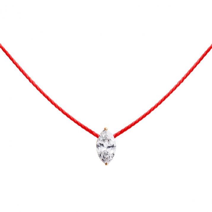 Sa Majesté Thread Necklace Rose Gold - Redline