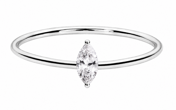 Majesté Band Ring White Gold - Redline - 0++