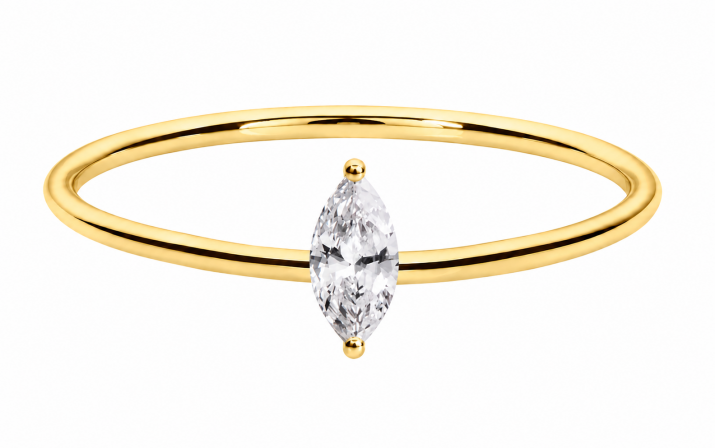 Majesté Band Ring Yellow Gold - Redline - 0++