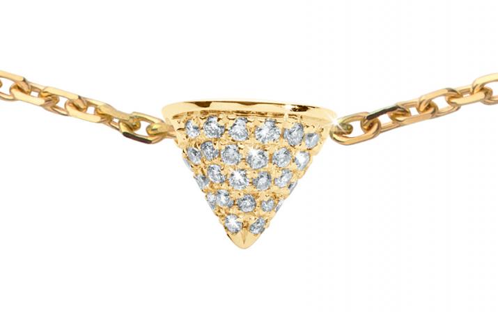 Chain Bracelet Punk Yellow Gold RedLine Jewelry - Redline - 0++