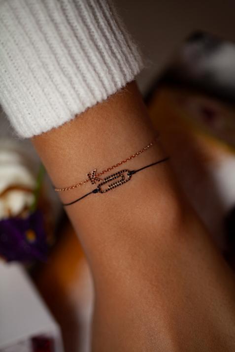 Trombone Kcolor Bracelet Thread Rose Gold - Redline - 0++