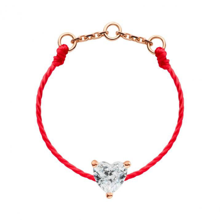 Ring Bien Aimé thread Rose gold - Redline - 0++