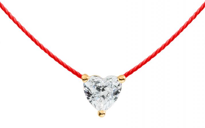 Women necklace Bien Aimé Yellow goldSa Bien-Aimé String Necklace Yellow Gold  - Redline