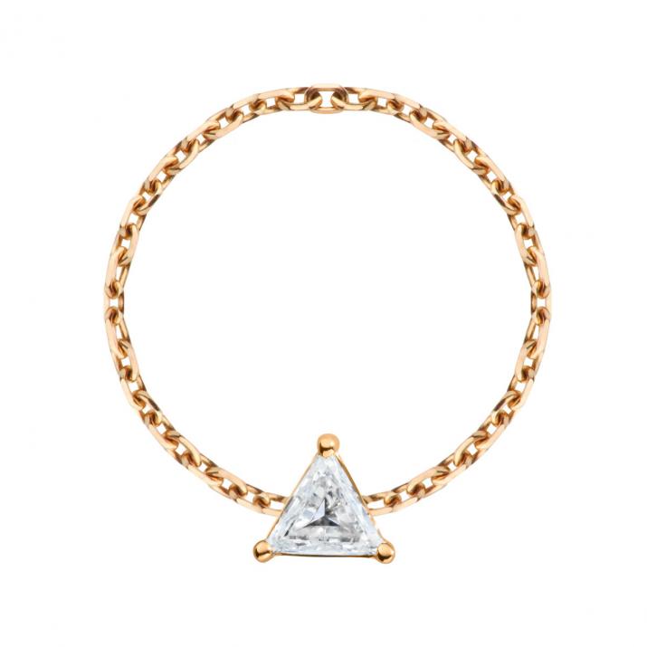 Impératrice Chain Ring Yellow Gold - Redline